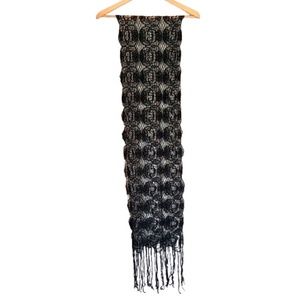 Lucky Brand Lace Sheer Fringed Scarf